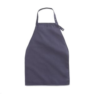 A Dozen Medline Apron Style Dignity Napkin Snap Closure in Navy Blue MDT014113NAVY 19x27