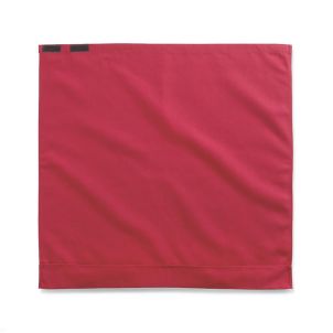 A Dozen Medline Classic Style Dignity Napkin Hook--Loop Closure in Burgundy MDT014117BURG 27.5x27