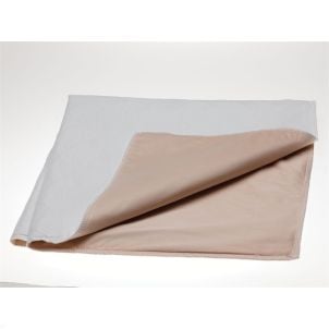 A DozenTraditional Reusable Underpads - Tan - White | 12 36.000 IN