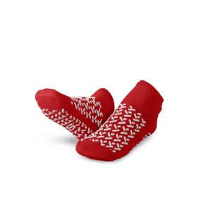 A Pair of Medline Double-Tread Slippers MDTDBLTREADSH | Small