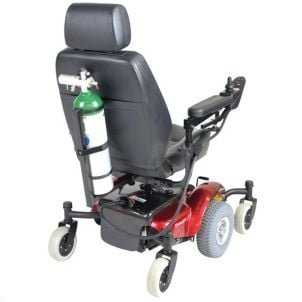 Power Mobility Oxygen Cylinder Tank Carrier by Drive Medical