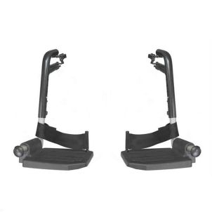 Swingaway Footrests, Viper GT Wheelchair, by Drive Medical AL3-4SF (Default)