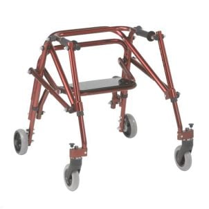 Nimbo Posterior Walker with Seat Small Castle Red Drive Medical KA2200S-2GCR	