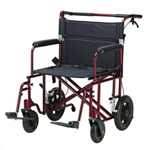 Drive Lightweight Bariatric Heavy Duty Transport Chair