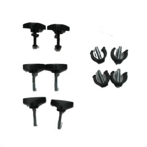 Handle Bar & Leg Height Adj Hardware Hugo Fit 6 Rolling Walker Drive Medical B14-801 