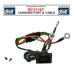 Bobcat 4 Charger Port Cable Drive Medical BC31147