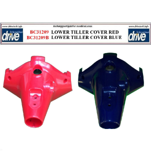 Bobcat 4 Lower Tiller Cover Red Drive Medical BC31209D