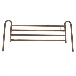 Brown Steel Bed Rails and Accident Prevention - Roscoe Medical
