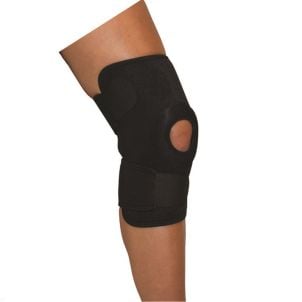  Knee Brace, Universal Size, Open Patella, 3 Closures, 10" long - Current Solutions