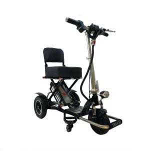 Triaxe Sport Foldable Scooter, Black