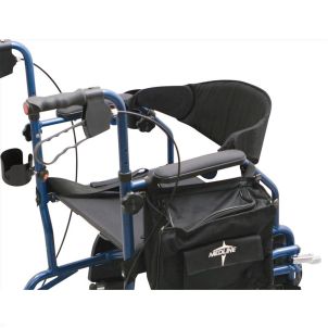 Blue Medline Combination Rollator/Transport Chair MDS808200TR