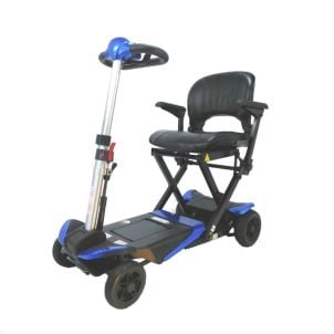 Transformer Folding Power Scooter, Blue