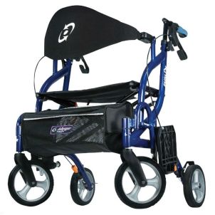 Airgo Fusion F20 Side-Folding Rollator Transport Chair Hugo 700-935