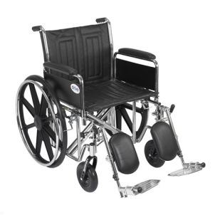 Sentra EC Heavy Duty Wheelchair Detachable Full Arms 