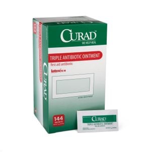 Box of 20 Medline CURAD Triple Antibiotic Ointment CUR001209H