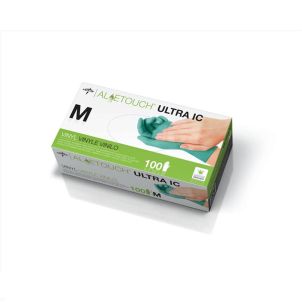 Box of Aloetouch Ultra IC Powder-Free Latex-Free Synthetic Exam Gloves Small