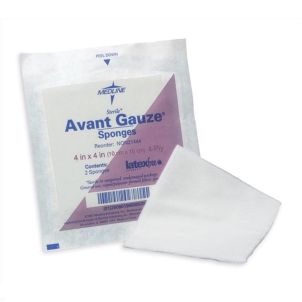 Box of Medline Avant Gauze Non Woven Sterile Sponges NON21444