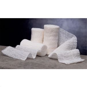 Box of Medline Caring Sterile Cotton Gauze Bandage Rolls PRM25865