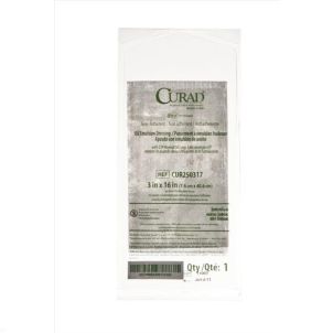 Box of Medline CURAD Sterile Oil Emulsion Gauze CUR250317Z