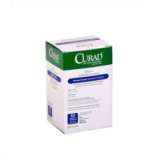 Box of Medline CURAD Sterile Petrolatum Gauze CUR251390Z