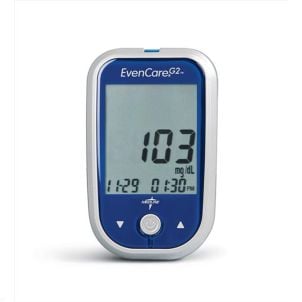 Box of Medline EvenCare G2 Blood Glucose System MPH1540