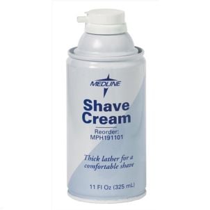 Box of Medline MedSpa Shaving Cream MPH191101H