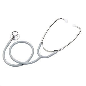 Box of Medline Pediatric Stethoscopes Gray MDS9557