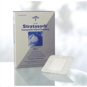Box of Medline Stratasorb Composite Dressings MSC3066Z