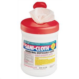 Box of PDI, INC Super Sani Cloth Germicidal Disposable Wipes PDI Inc. NPKU87295Z