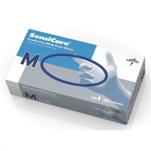 Box of SensiCare Nitrile Exam Gloves | Blue | Medium