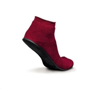 Box of Sure-Grip Sure-Grip Terrycloth Slippers in Red in S MDT211220S S