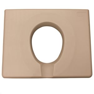 Grey Steel 24-inch Extra Wide Commode - Roscoe Medical