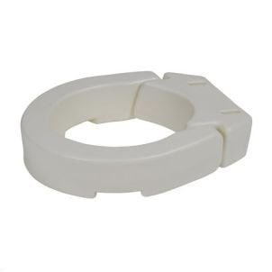 Hinged Toilet Seat Riser, Standard Lid Seat Drive Medical