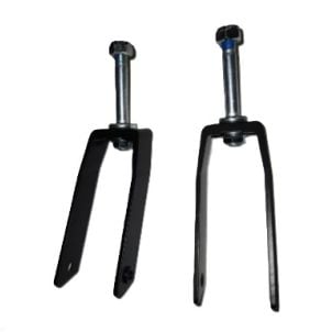 Airgo Front Fork with Hex Bolt For Transport Chair 1 Pair by Drive Medical, C23-00046