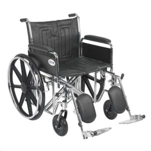 Sentra EC Heavy Duty Wheelchair Detachable Full Arms 