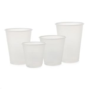 Case of 1000 10 OZ Disposable Cold Plastic Drinking Cups NON03010BAR