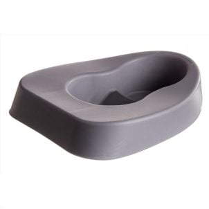Case of 20 Medline Bariatric Bedpans Graphite DYND80290