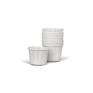 Case of 5000 Medline Disposable Paper Souffle Cups White NON024215