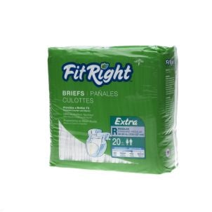 Case of FitRight Extra Briefs - Regular | 80