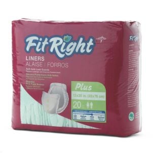 Case of FitRight Liners - Green | 80 13 X30 (13" X 30")