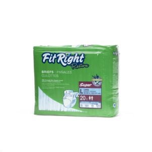 Case of FitRight Restore Briefs - Large | 80