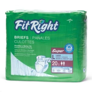Case of FitRight Super Brief - Large | 80