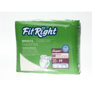 Case of FitRight Super Brief - Medium | 80