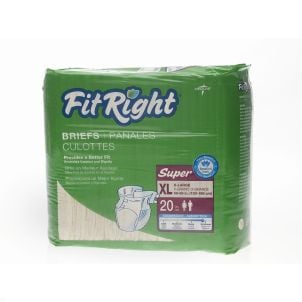 Case of FitRight Super Brief - X-Large | 80
