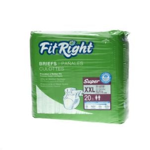 Case of FitRight Super Brief - XX-Large | 80