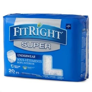 Case of FitRight Super Protective Underwear - 56.00 | 80