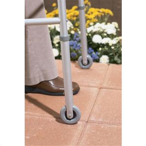 Pair of Medline 3" Wheels For Walkers G07731 8