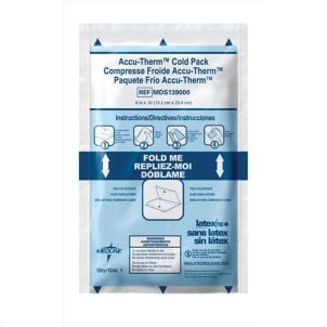 Case of Medline Accu Therm Instant Cold Packs MDS138000