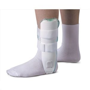 Medline Air Stirrup Ankle Splints White Universal ORT27200