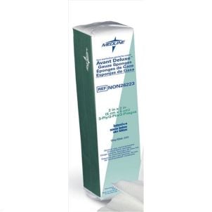 Case of Medline Avant Deluxe Non Sterile Gauze Sponges NON26443